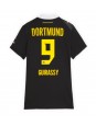 Ženski Nogometna dresi replika Borussia Dortmund Serhou Guirassy #9 Gostujoči 2026-27 Kratek rokav Ženski Nogometna dresi replika Borussia Dortmund Serhou Guirassy #9 Gostujoči 2026-27 Kratek rokav